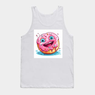 Happy donut Tank Top